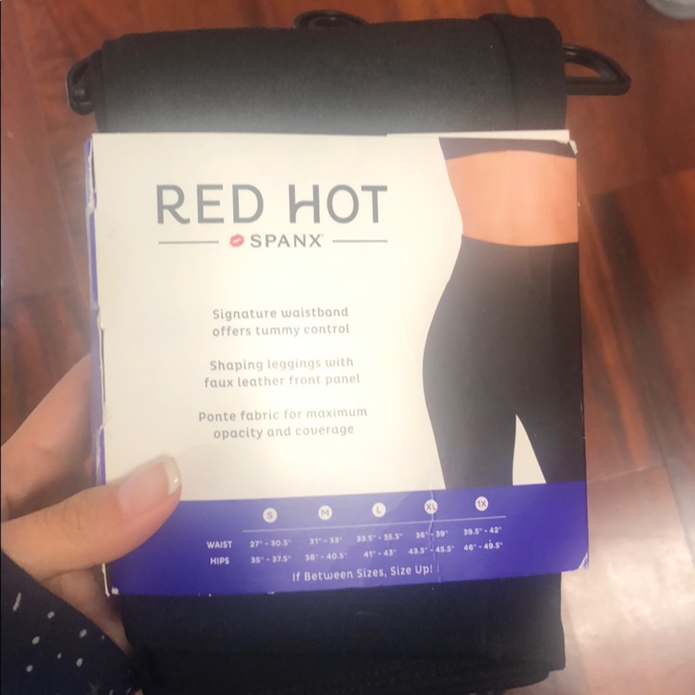 Small spanks faux leather